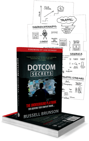 Le livre DotCom Secrets de Russell Brunson