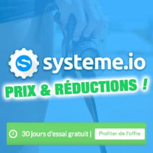Prix de Systeme.io : formules et tarifs 2020 2