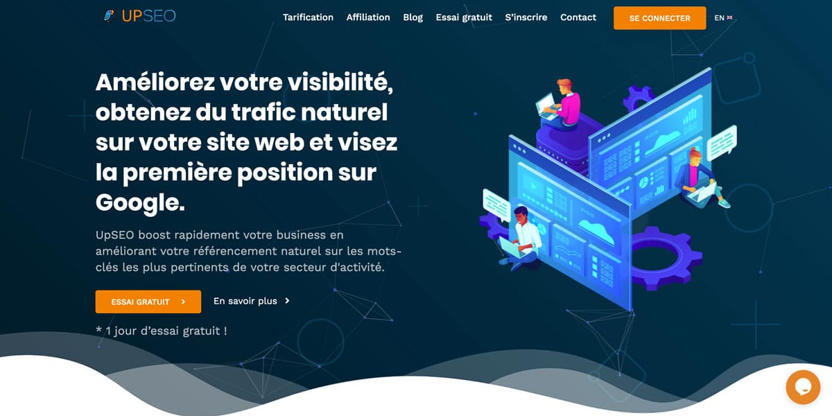 Présentation d'UpSEO