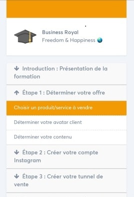 module la formule instagram