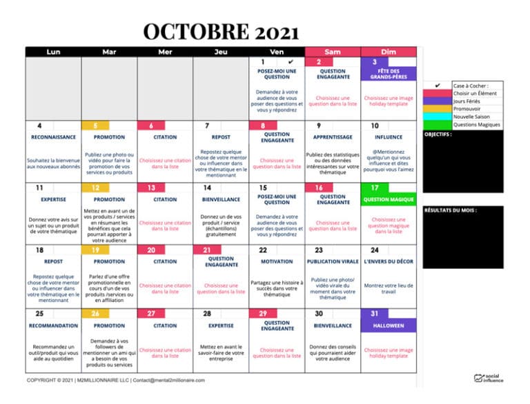 Calendrier Marketing de Contenu (-20%) : mon avis sur cet outil de