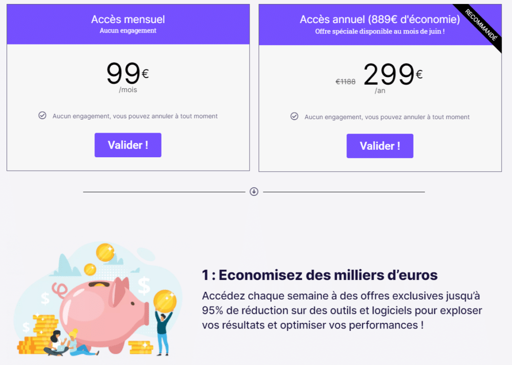 Vie de dingue tarif